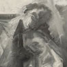 Mensenpaar - Olieverf - 75x45