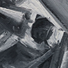 Studie voor roep naar de hemel - Olieverf - 40x80