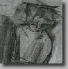 Op de bodem gericht - Houtskool - 91x40